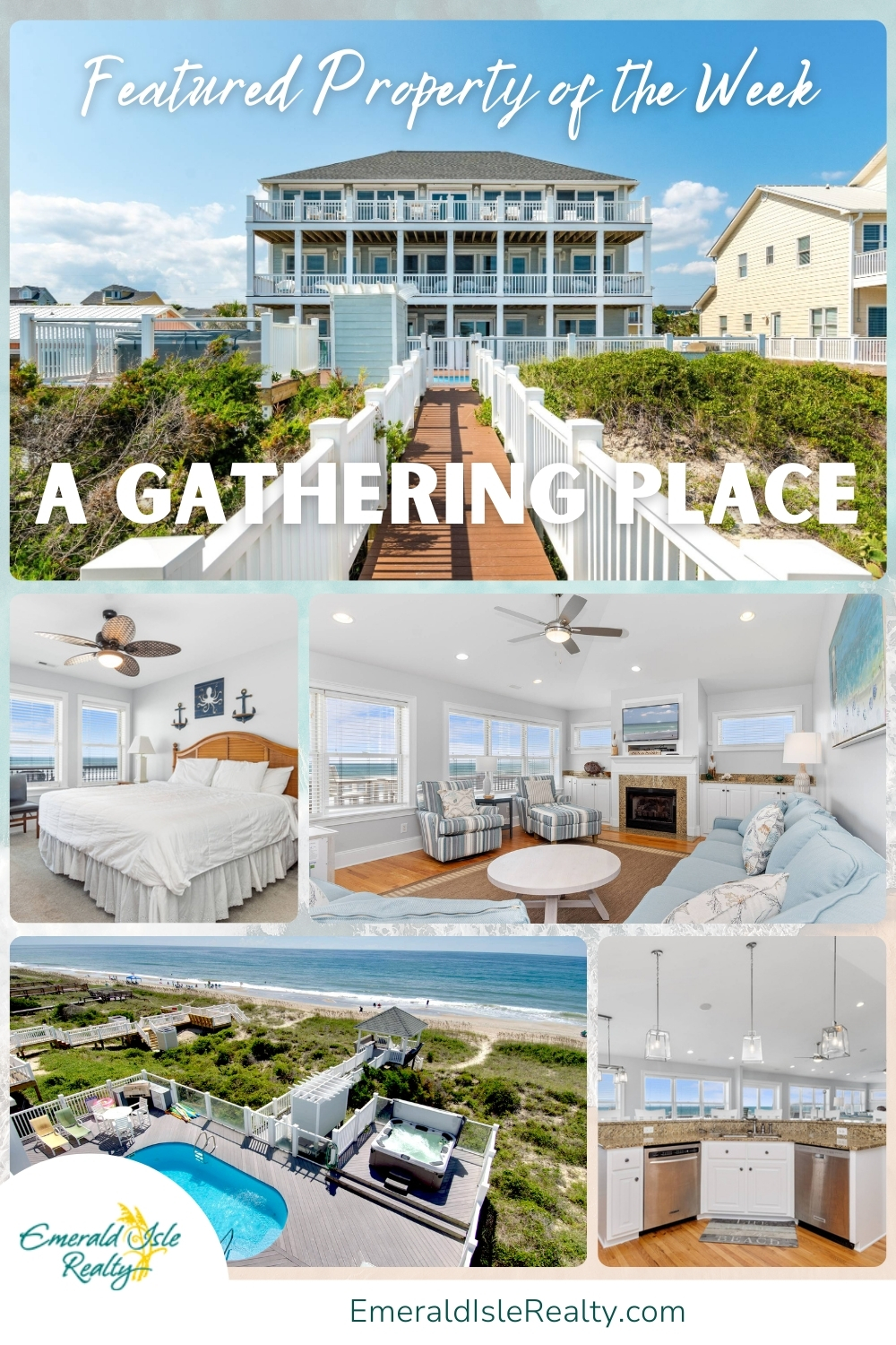 A Gathering Place | Emerald Isle Realty Featured Property of the Week