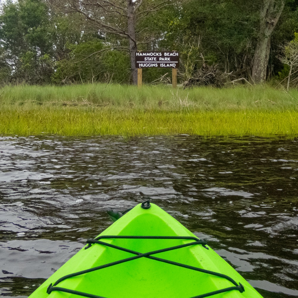 Kayaking Hammocks Beach State Park