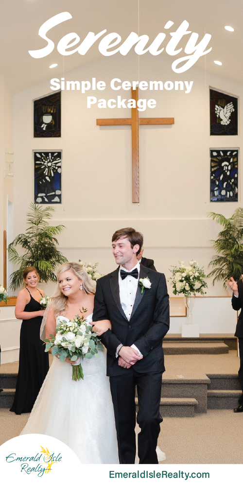 Serenity Ceremony Package | Emerald Isle NC