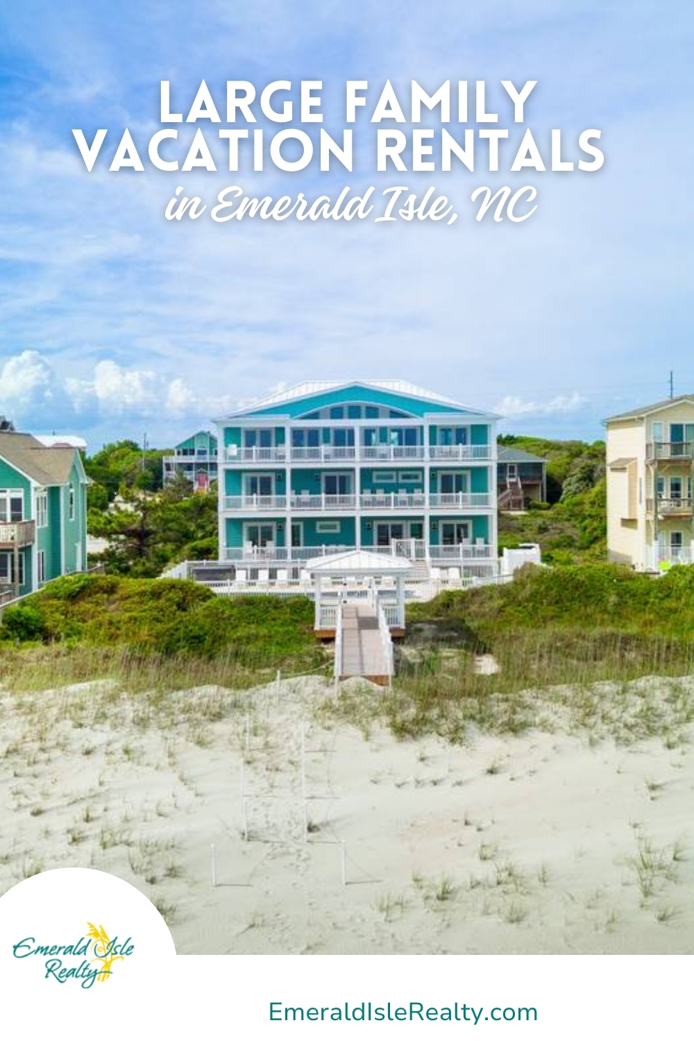 Large Family Rentals in Emerald Isle, NC