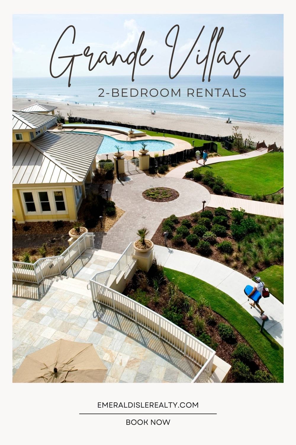 2BR Oceanfront Rentals at Grande Villas Indian Beach, NC