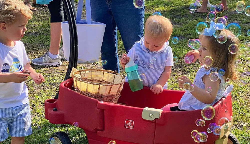 image of kids at BHA Annual Easter Egg Hunt Event in NC